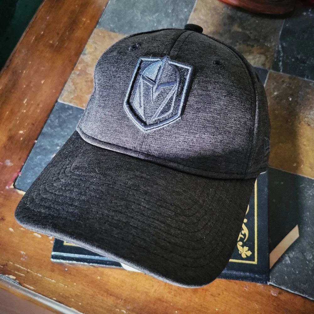 Vegas Golden Knights New Era 9TWENTY Womens Hat Heather Charcoal Gray Adjustable